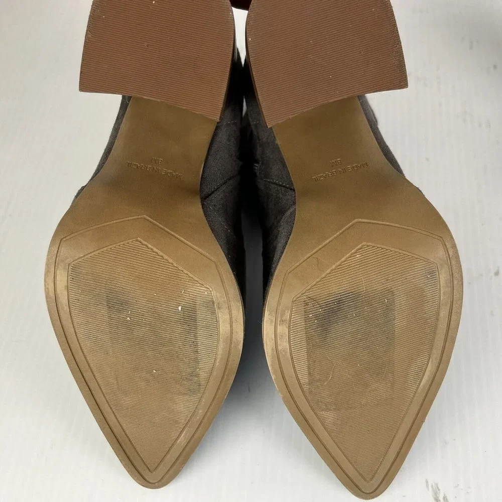 {Steve Madden} Faux Suede Ankle Boot - Picture 8 of 9